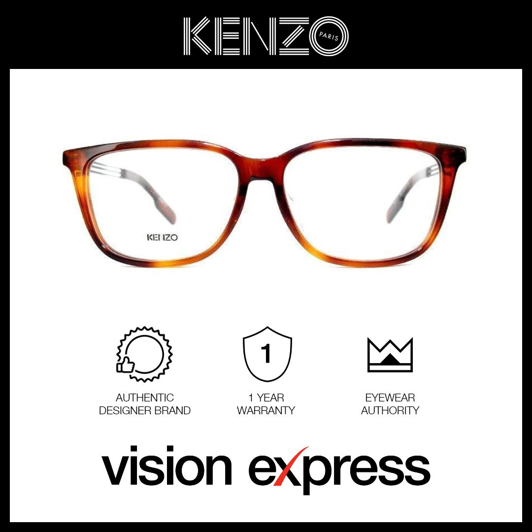 Kenzo Men s Red Plastic Square Eyeglasses KZ50005F 054 Vision Express