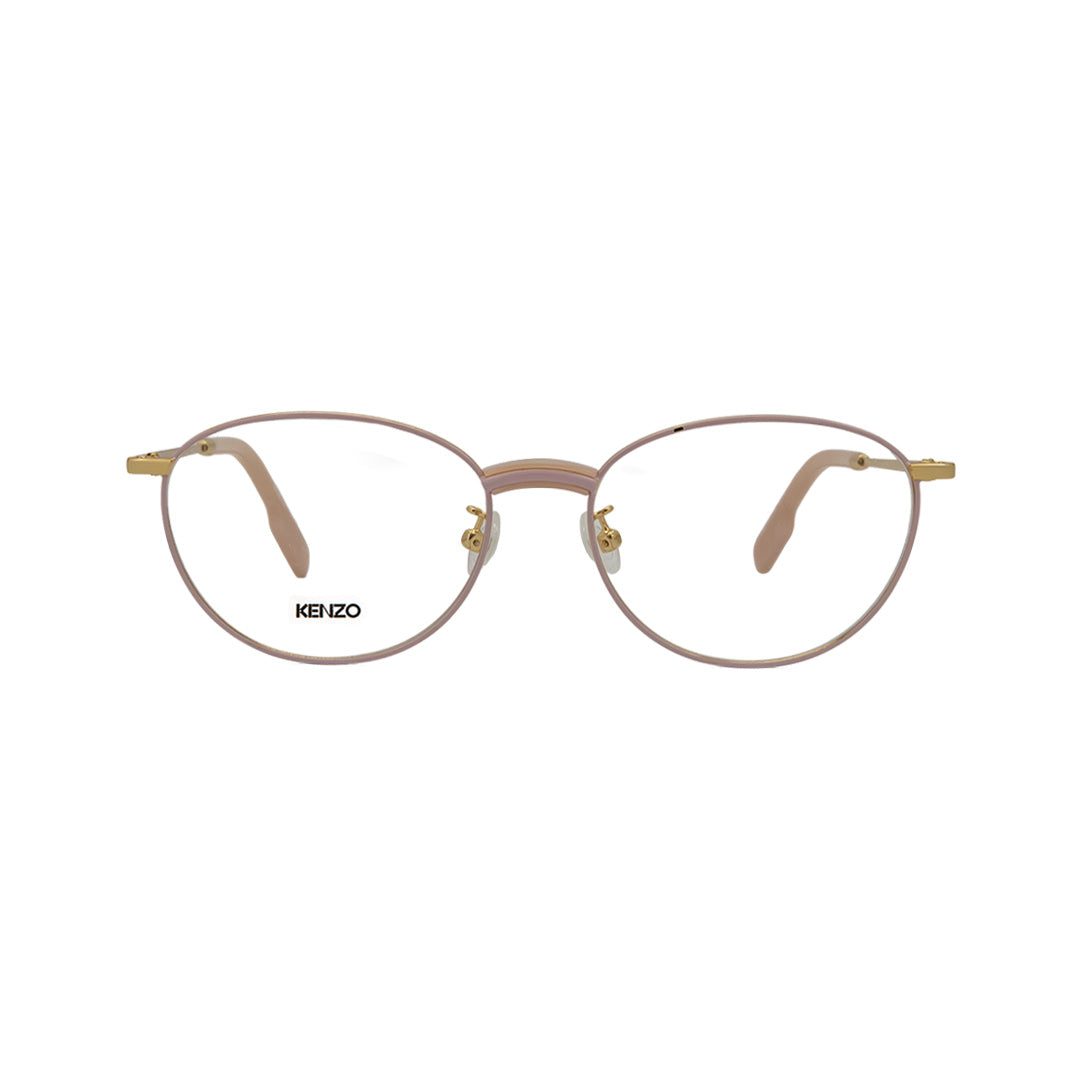 Kenzo Gold Metal Round Eyeglasses KZ50019U03053 – Vision Express