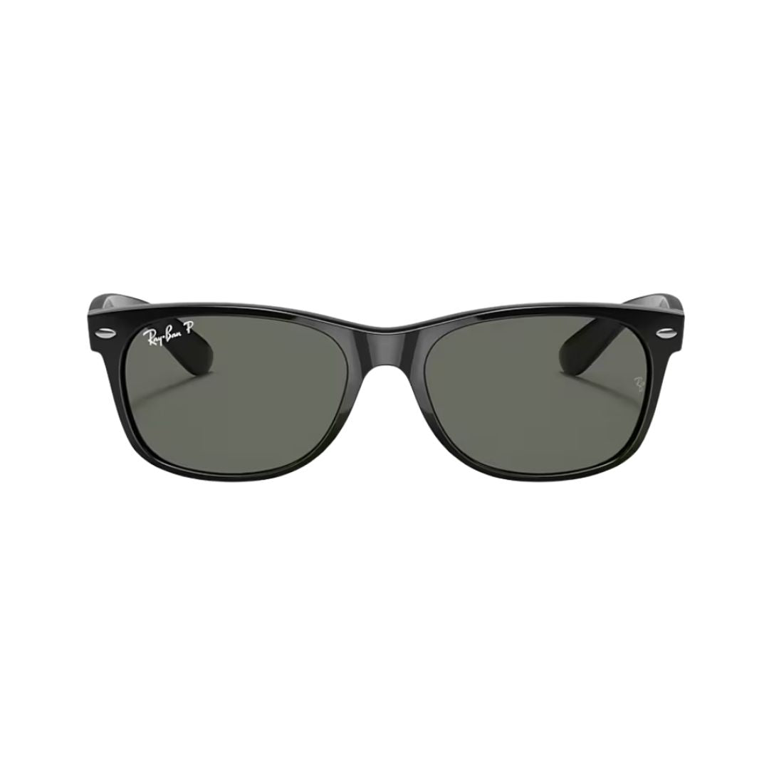 Ray-Ban Men's Black Plastic Wayfarer Sunglasses RB2132F/901/58_58