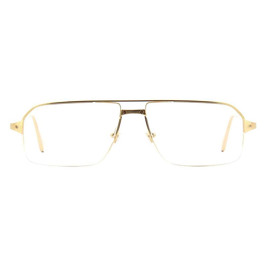 Cartier men eyeglasses discount ct0191o demo lenses