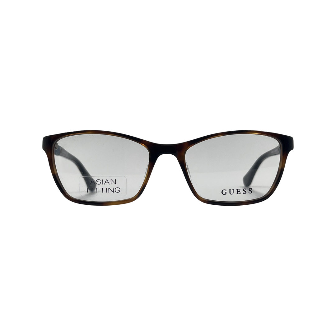 Guess Women s Brown Plastic Square Eyeglasses GU2594F 056 Vision