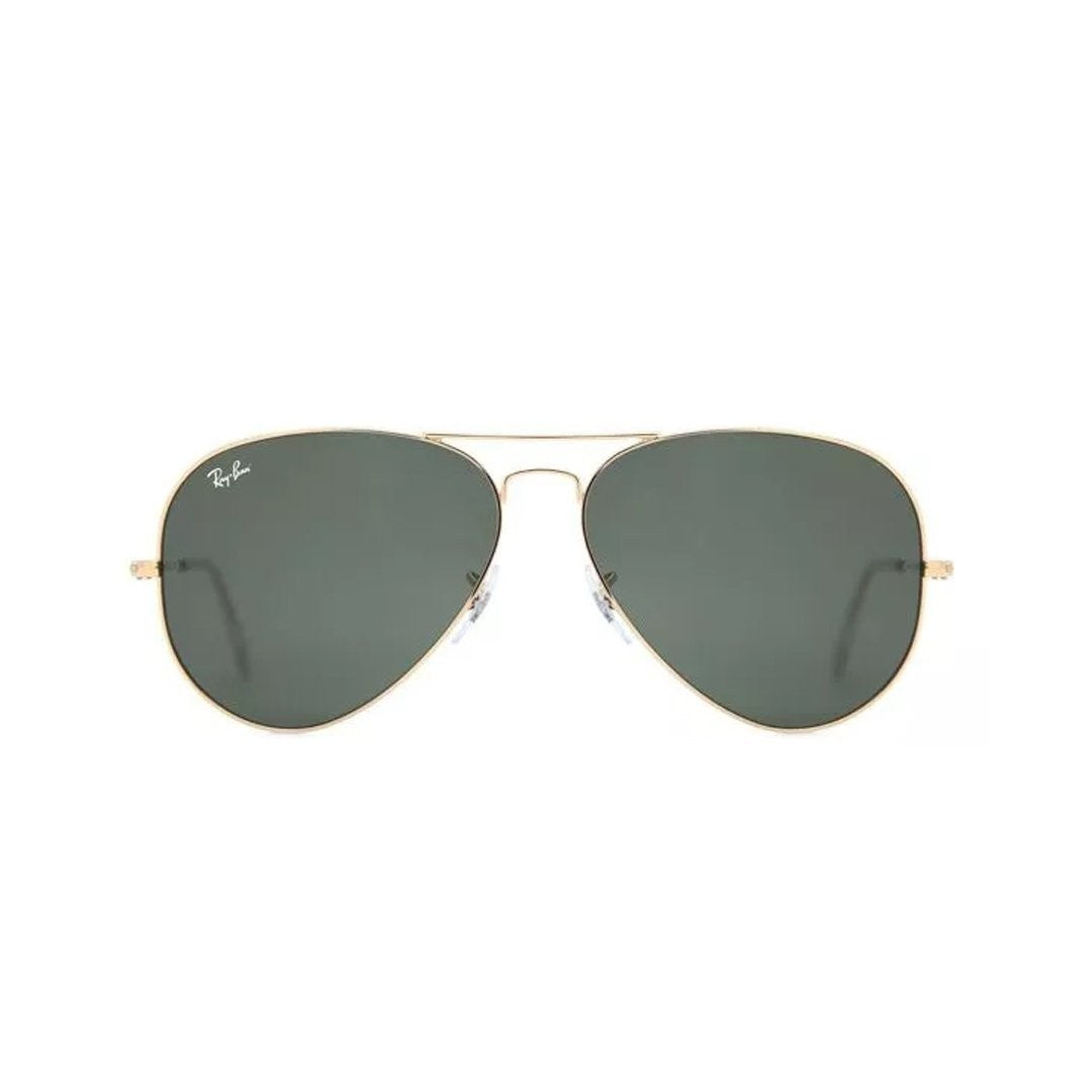 Ray-Ban Unisex Gold Metal Aviator Sunglasses RB3026/L2846