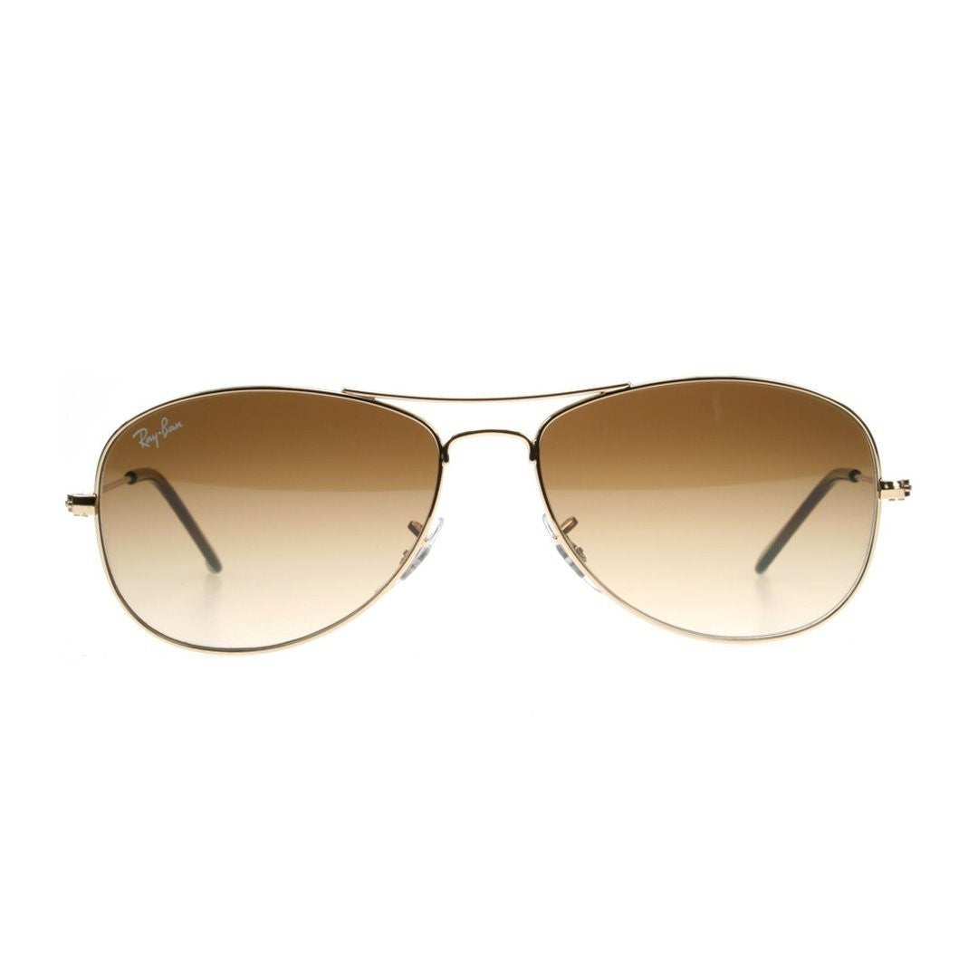 Ray-Ban Unisex Gold Metal Aviator Sunglasses RB3362/001/51