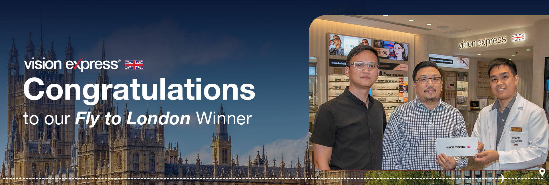 From the busy streets of Manila to the tourist spots of London: Congratulations to Christian Gerard Lantoria for scoring a Once-In-A-Lifetime Trip