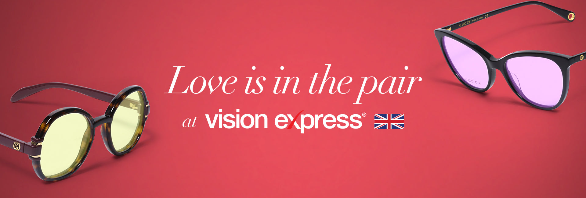 Love is in the Pair this February at Vision Express