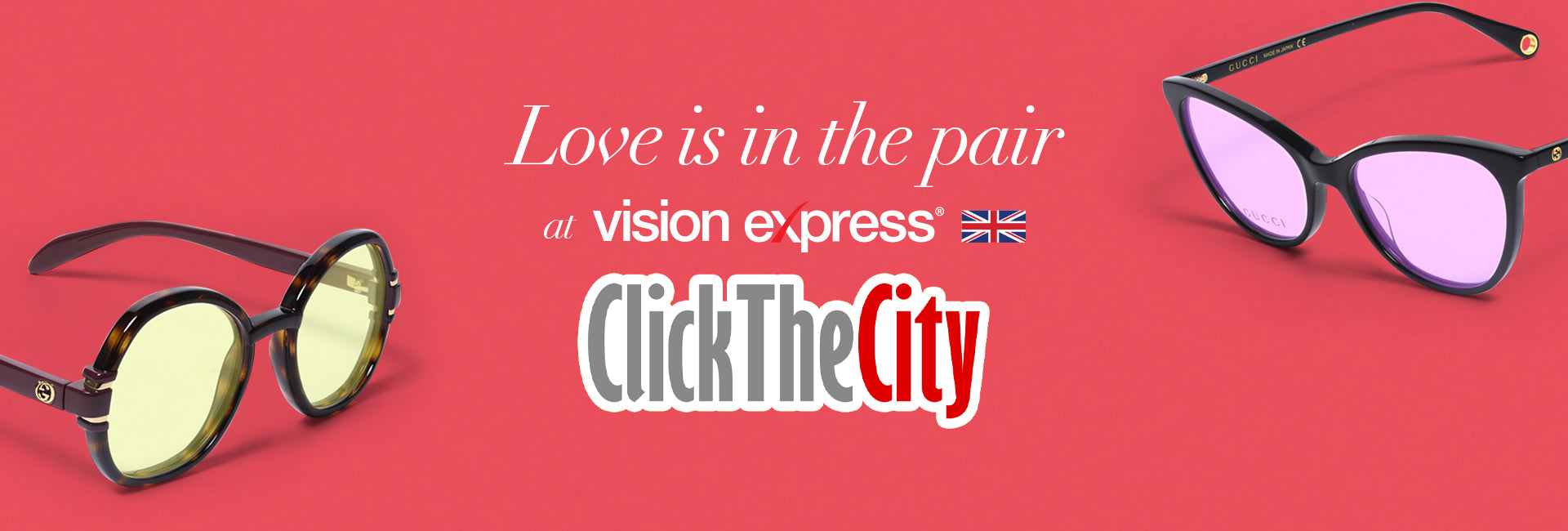 Love is in the Pair this February at Vision Express