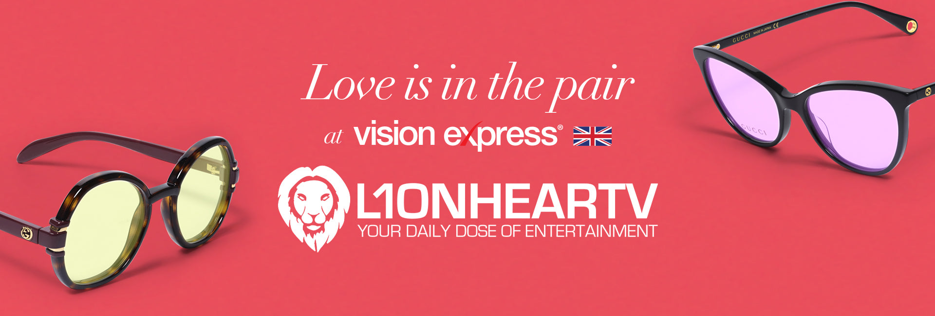 Love is in the Pair this February at Vision Express