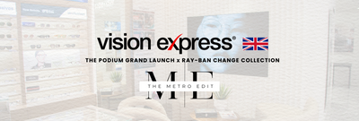 The Future of Eye Wear: Vision Express Launches RayBan Change Collection