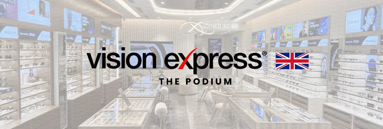 Vision Express Graphics Vision Express Debuts at The Podium – Vision Express