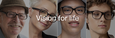 Customize lens solutions for all ages and lifestyles:   Perfect vision made just for you