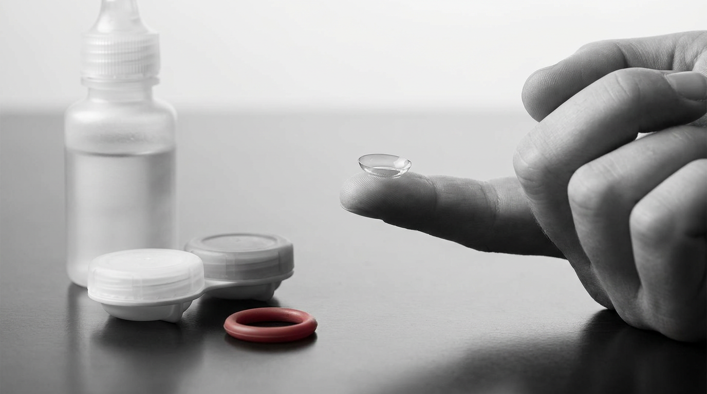 Wearing contact lenses for the first time: a beginner's guide