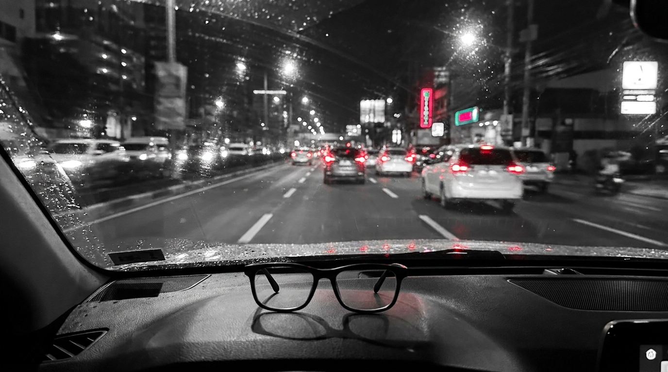 Night driving glare in Metro Manila: how lens coatings help
