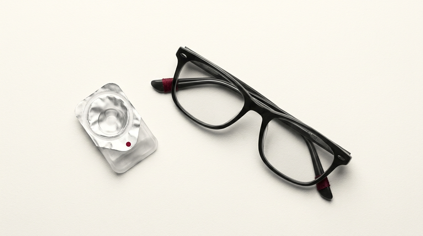 Is your contact lens grade the same as your eyeglass grade?