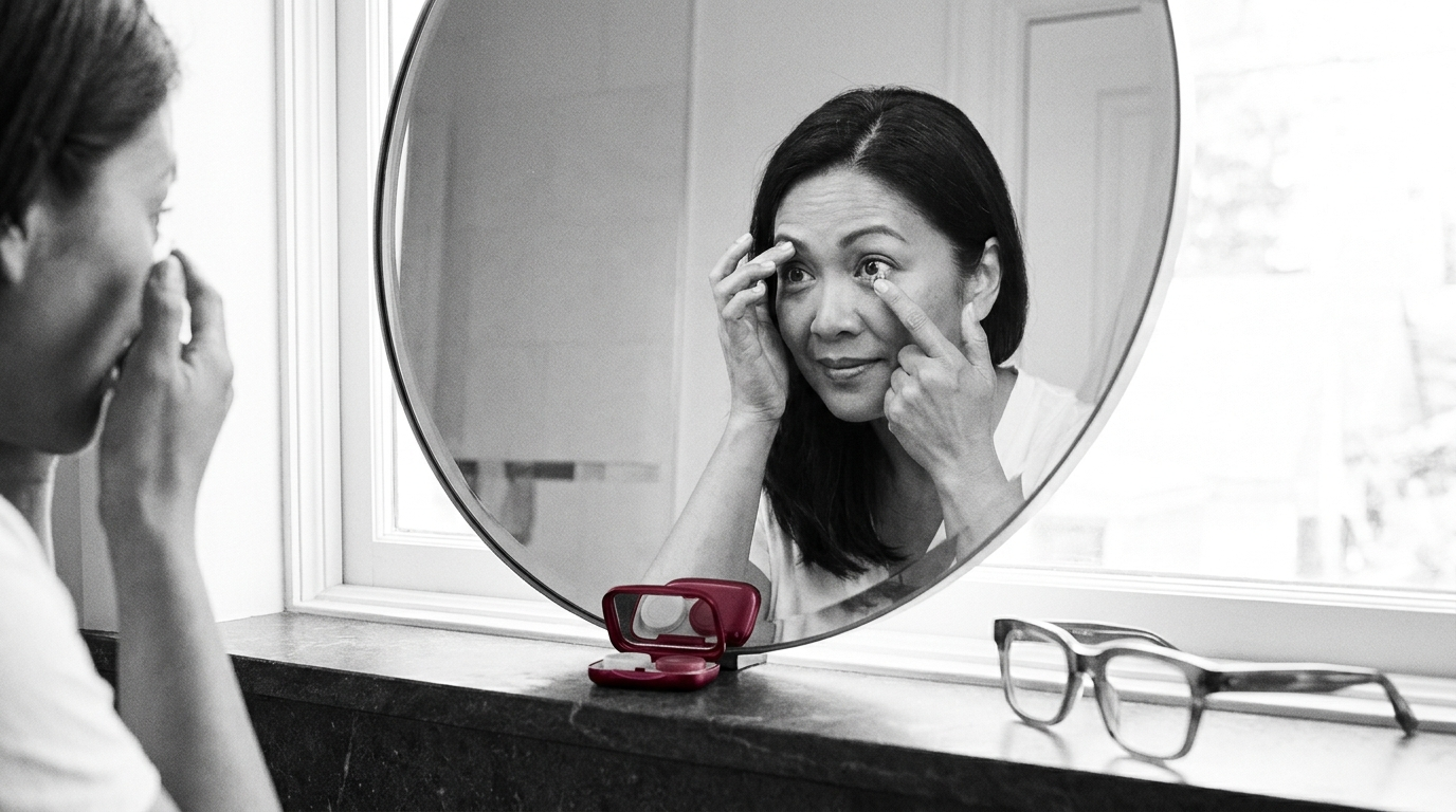 Can you wear contact lenses if you already need reading glasses?