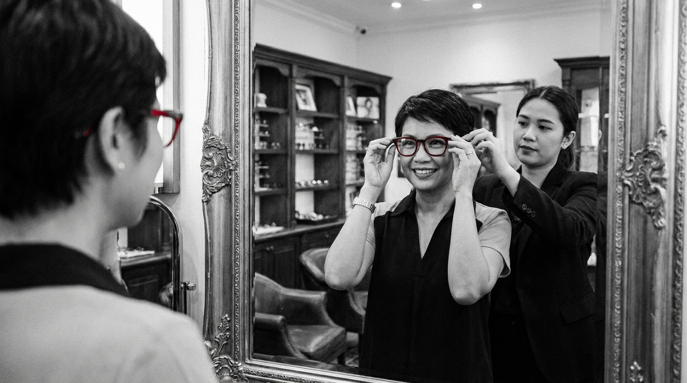 Buying glasses online or in store in the Philippines: what actually differs