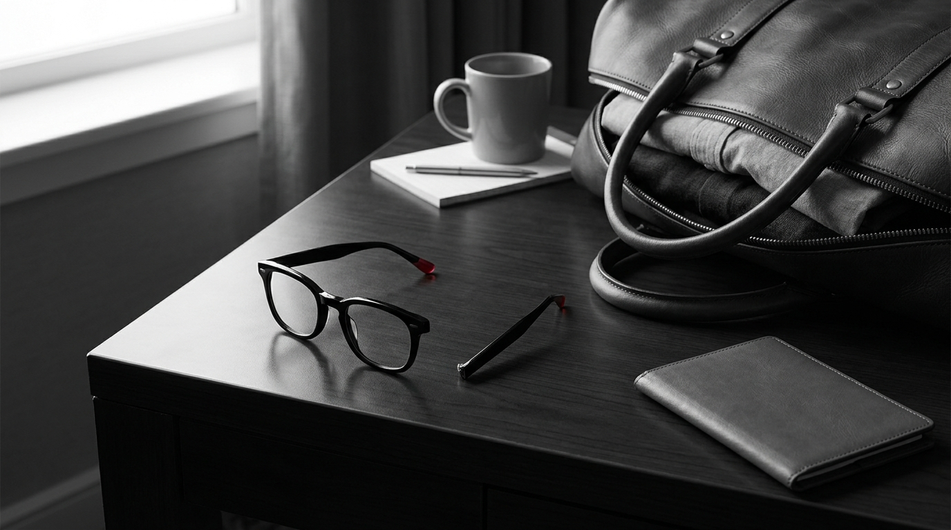 You broke or lost your glasses away from home. What now?