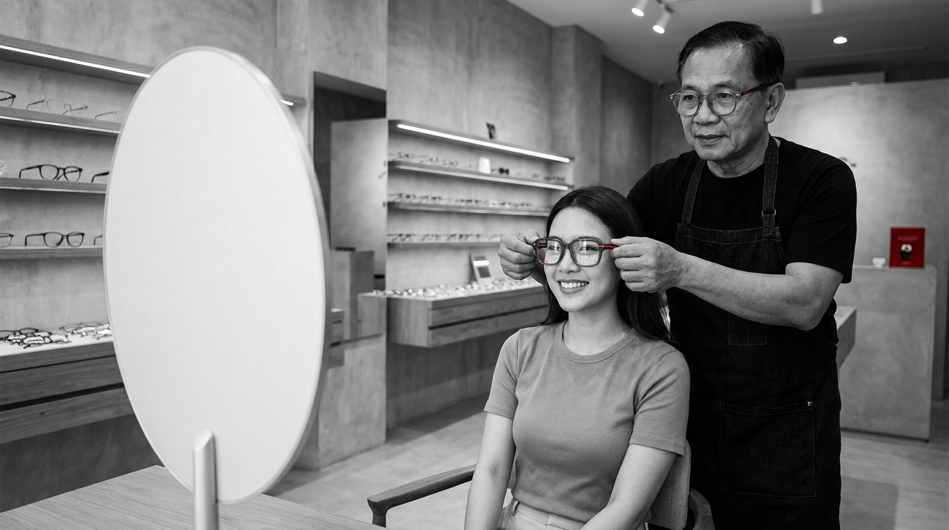 Shamir's “As Worn” promise: what made-to-measure lens fitting actually means
