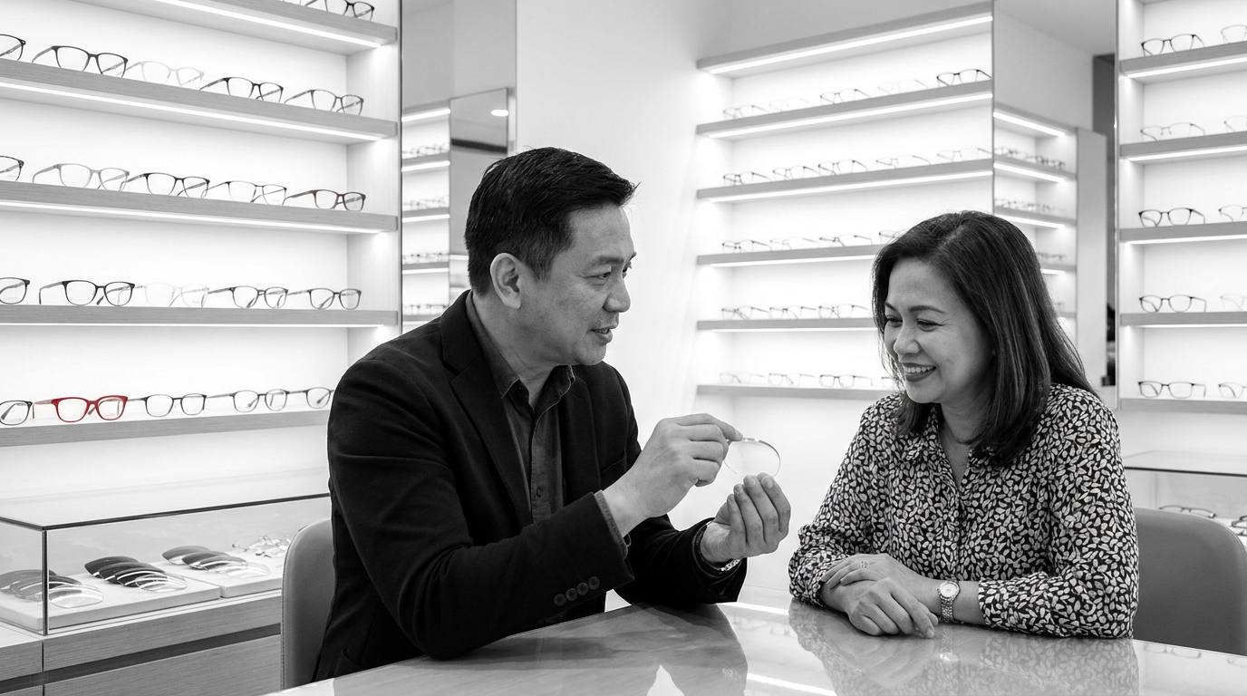 Essilor progressive lenses, Silver to Platinum: how the six-lens ladder works