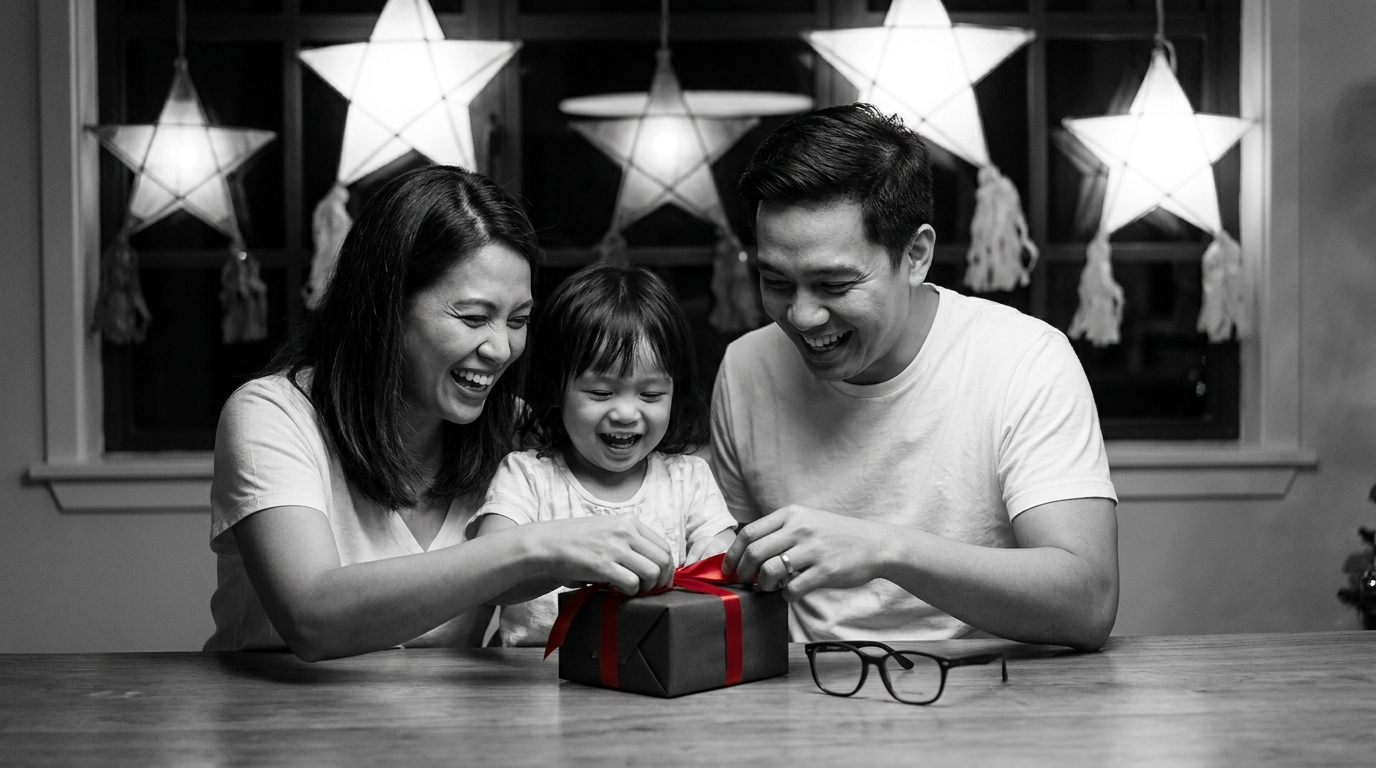 Giving glasses as a Christmas gift: how to order early, by lens brand