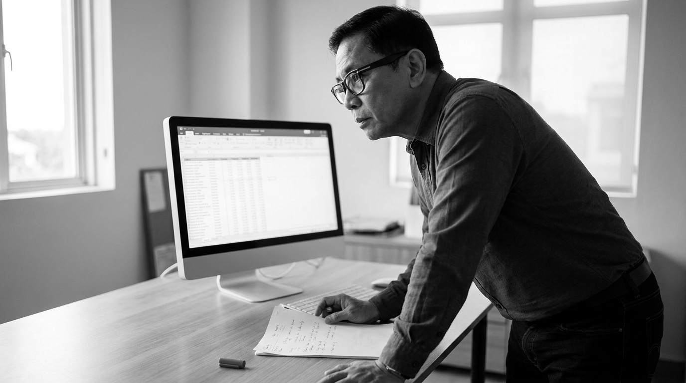 Can I use bifocals at the computer? Where the line gets in the way