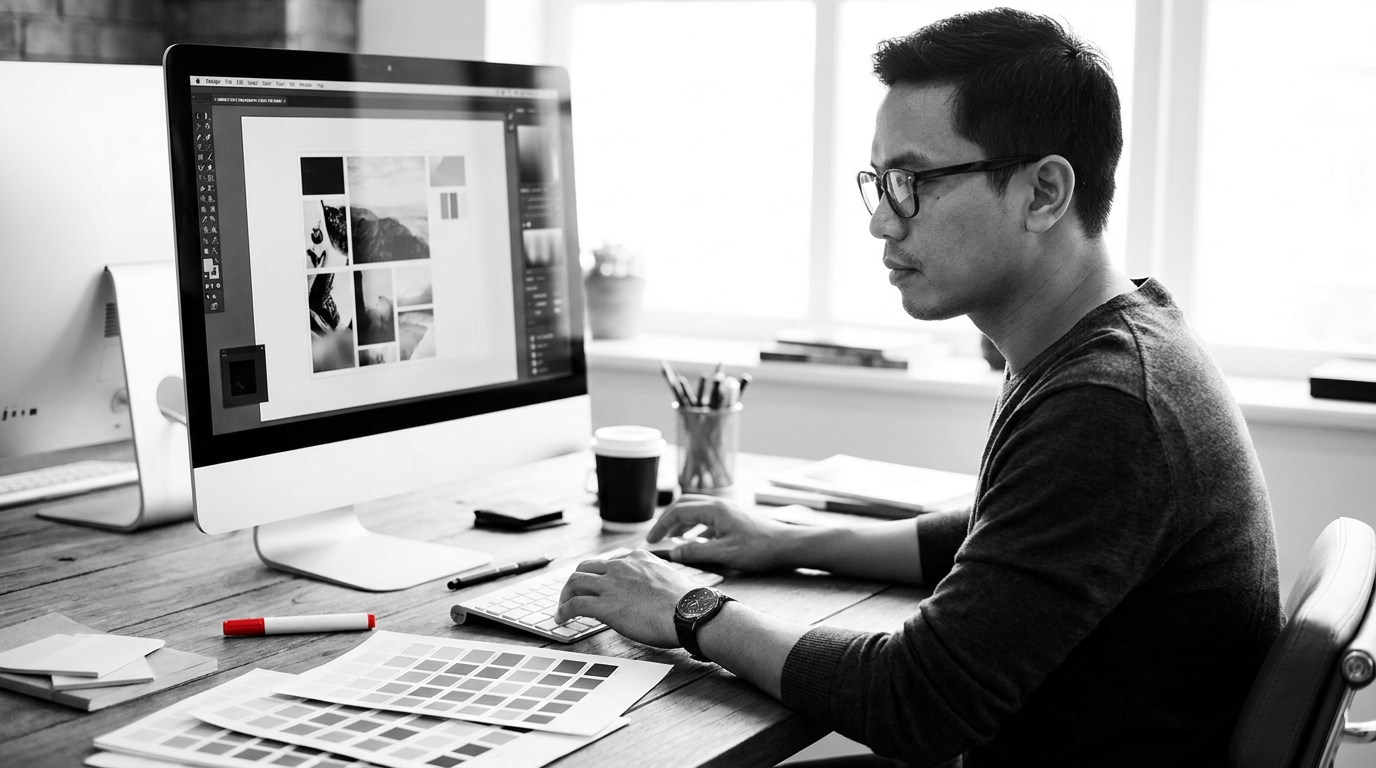 Ten hours at a monitor: an eye comfort guide for designers and video editors