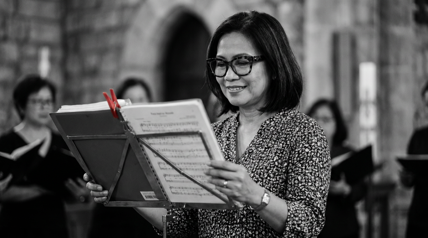 Can't read the music stand? Glasses for choir members and church musicians over 40
