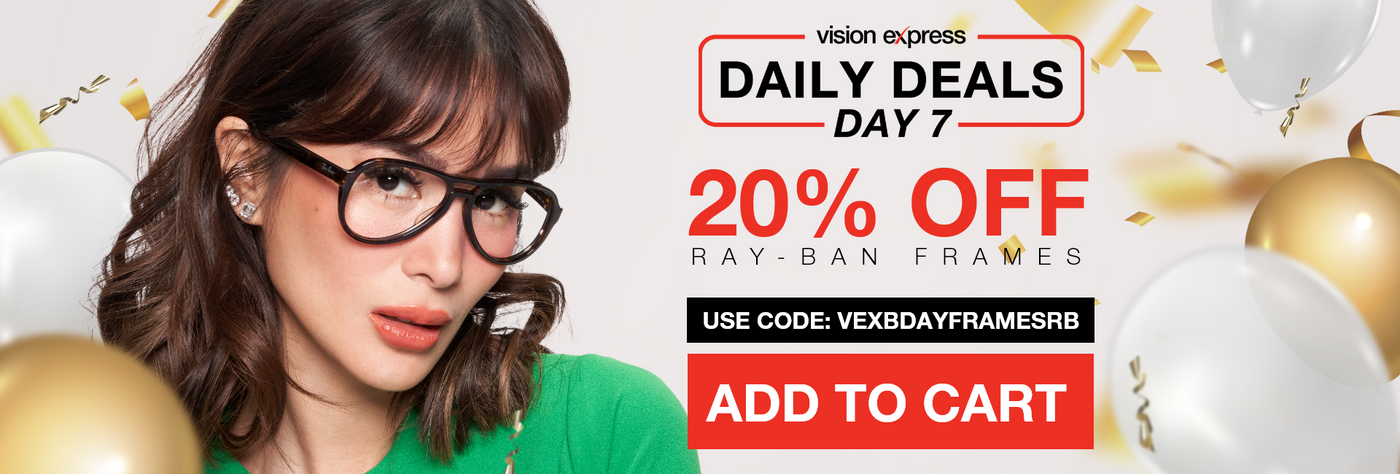 20% off Ray-Ban Frames