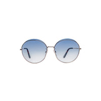 Bally Round Gold Sunglasses BY0077D28W60