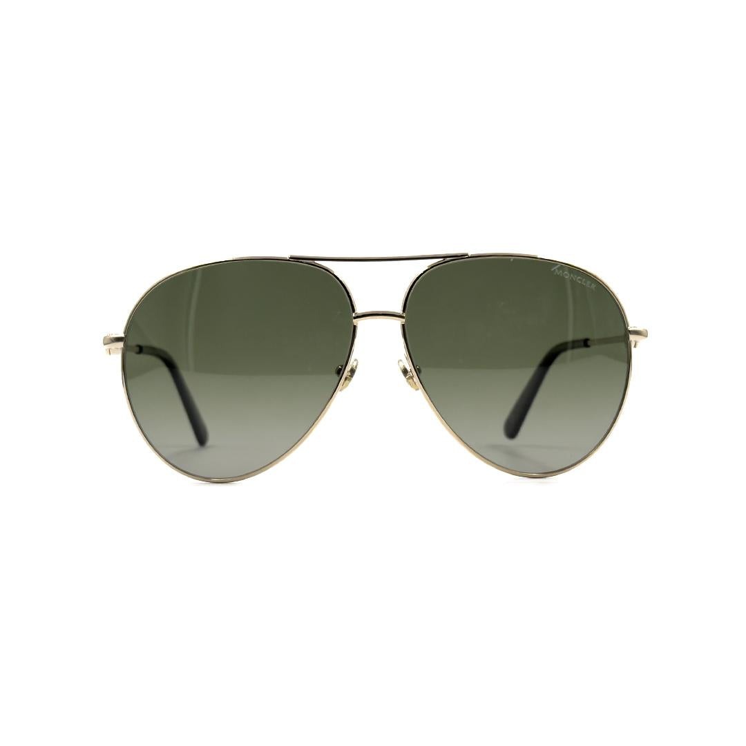 Moncler Aviator Gold Sunglasses ML020132R60