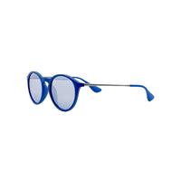 Ray-Ban Round Blue Sunglasses RB4243F/6263/1U