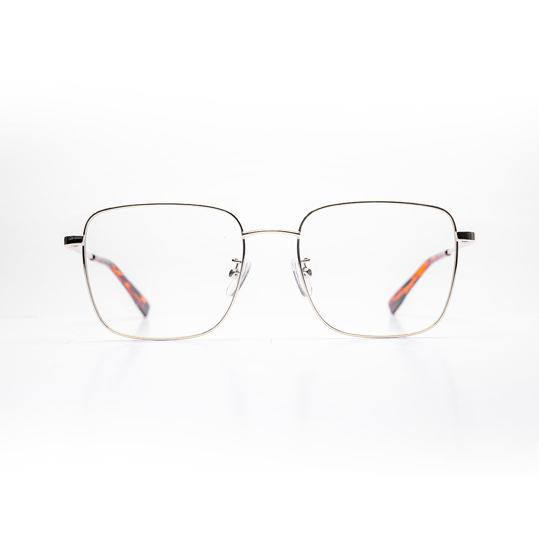 Ellis Oliver Silver Square Eyeglasses for Men EVH82060C154