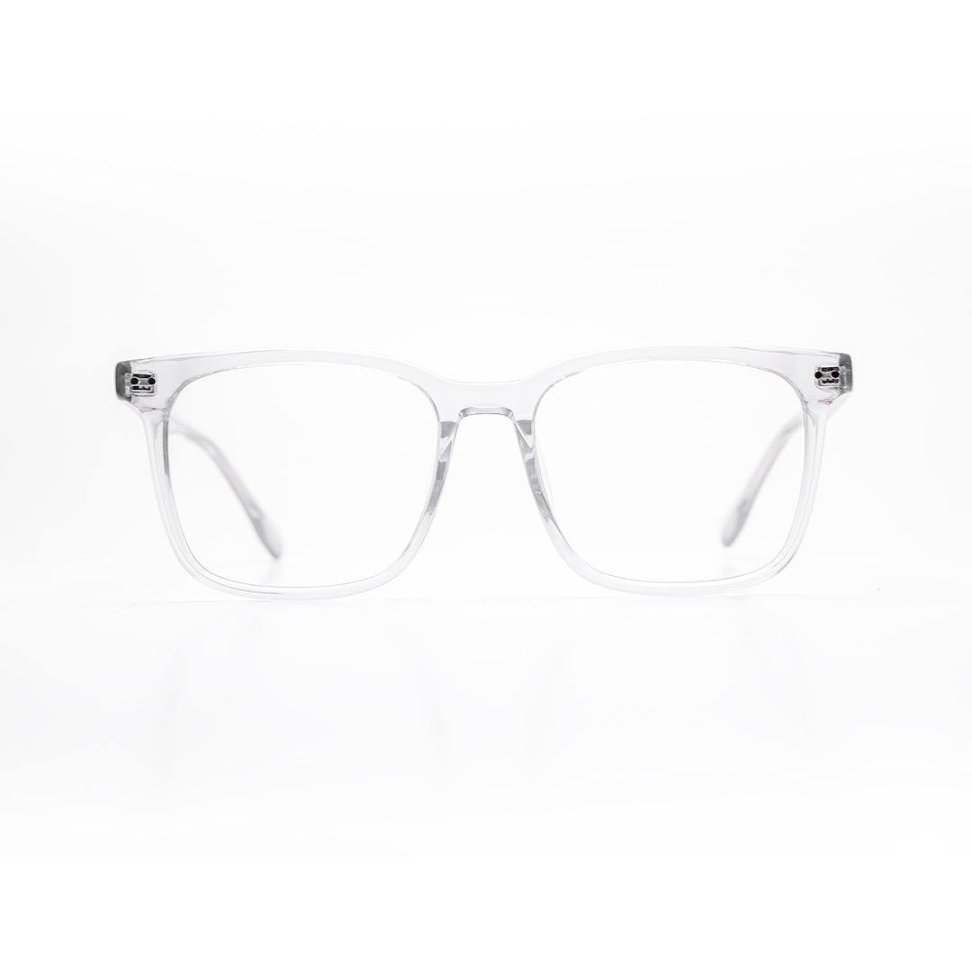 Ellis Oliver Clear Square Glasses for Men  EVN21012C254