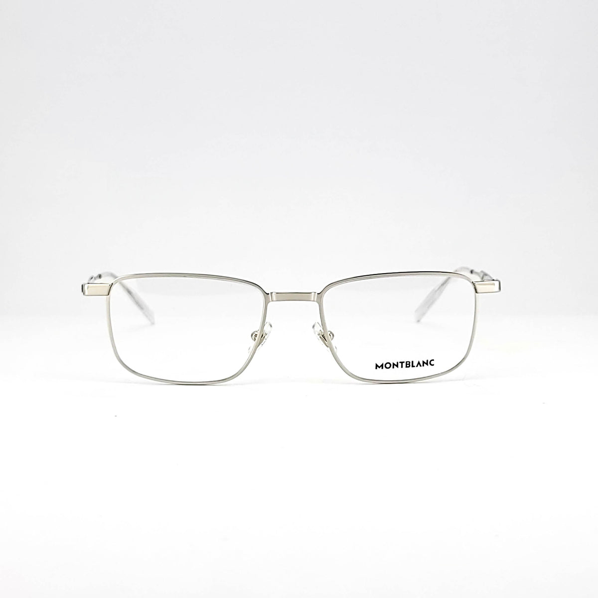 Mont Blanc Men's Silver Metal Rectangle Eyeglasses MB 0146O/003 - Vision Express Optical Philippines