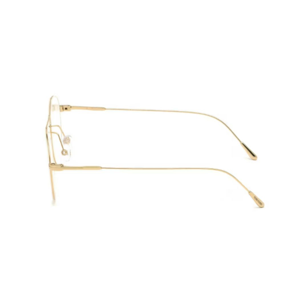 Tom Ford Gold Metal Aviator Eyeglasses FT560303052