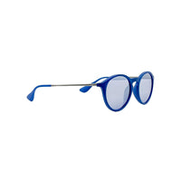 Ray-Ban Round Blue Sunglasses RB4243F/6263/1U