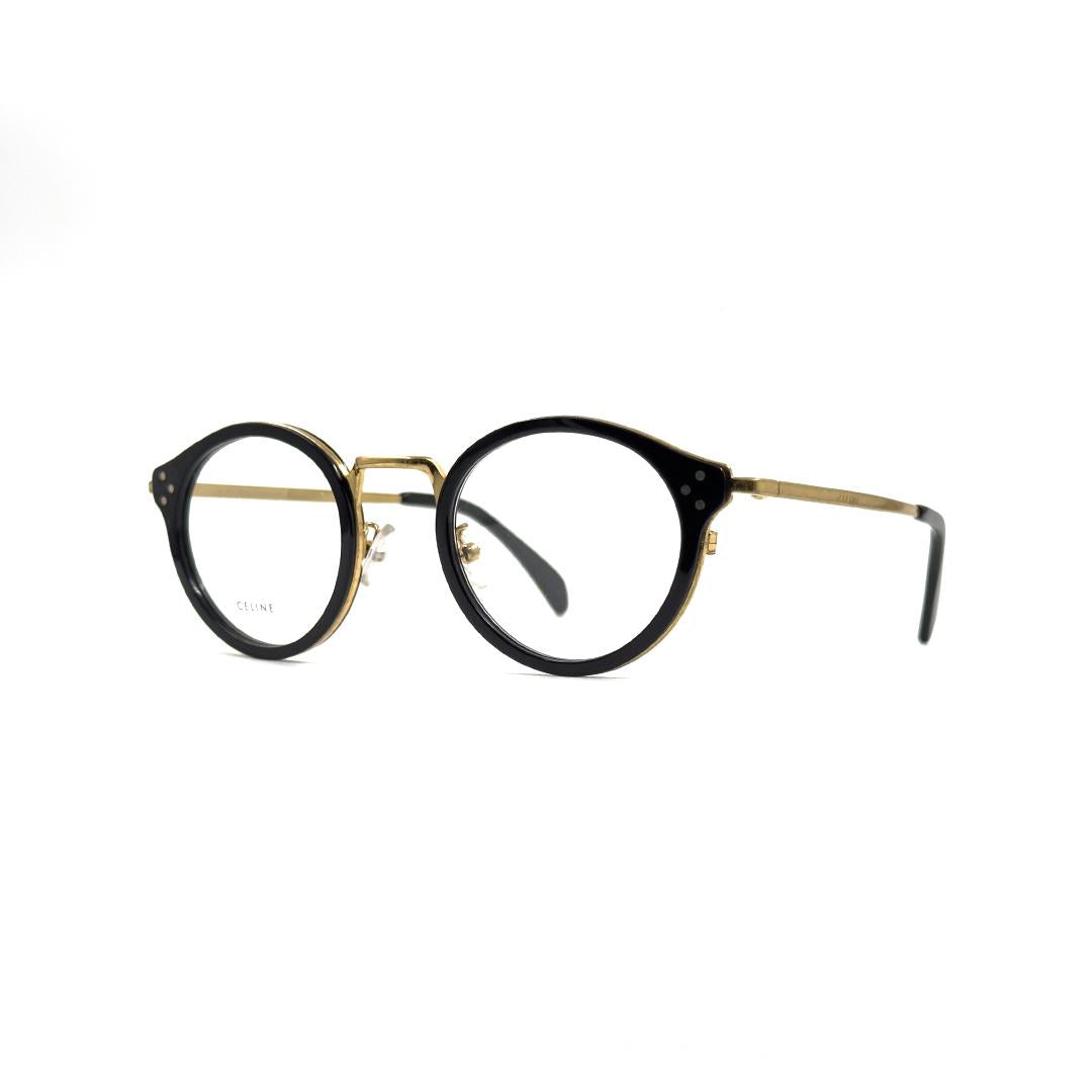 Celine Round Black Eyeglasses CL50001U00146
