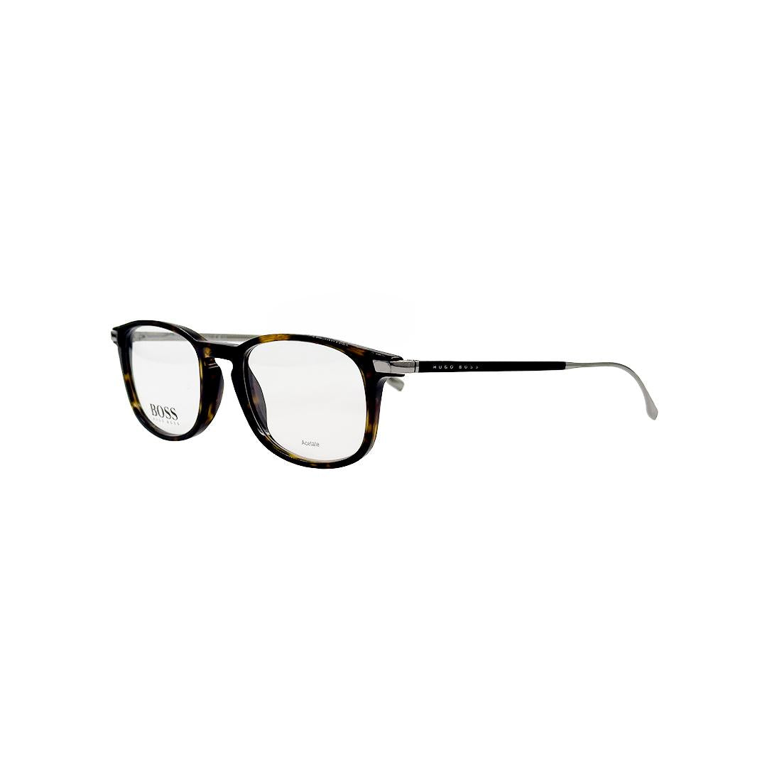 Hugo Boss Square Tortoise Eyeglasses HB07860PC50
