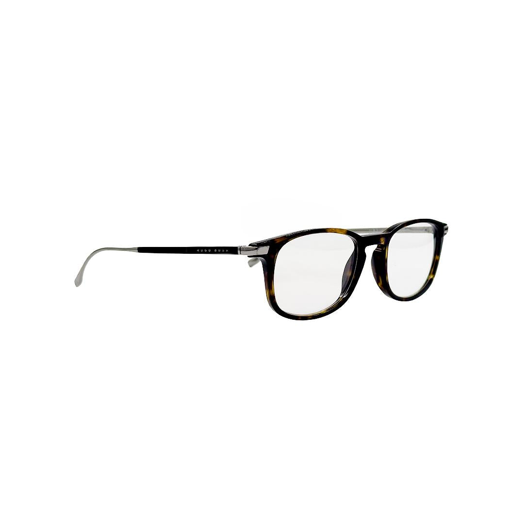 Hugo Boss Square Tortoise Eyeglasses HB07860PC50