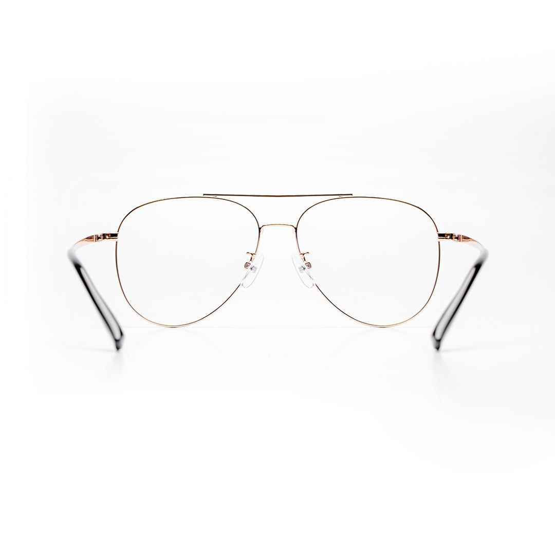 Ellis Oliver Gold Black Aviator Eyeglasses for Men EVCLSH82057C255 - Vision Express Optical Philippines