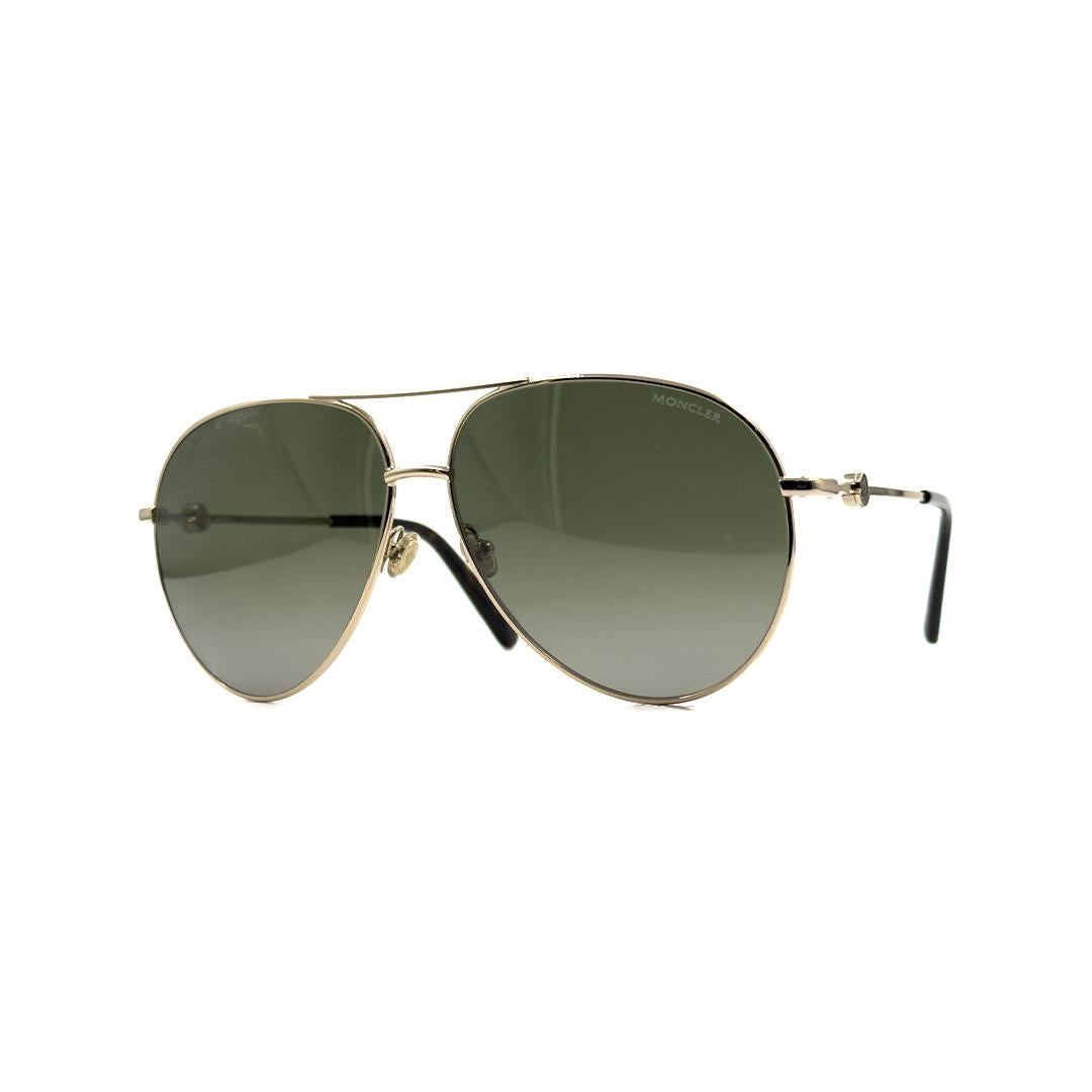 Moncler Aviator Gold Sunglasses ML020132R60