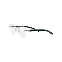 9.81 Round Silver Eyeglasses NE50004U01855