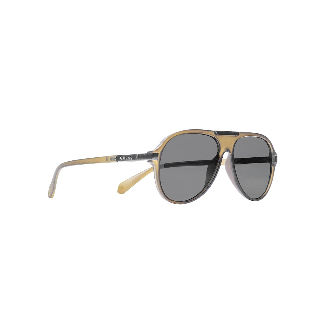 Guess Aviator Brown Sunglasses GU023797N57