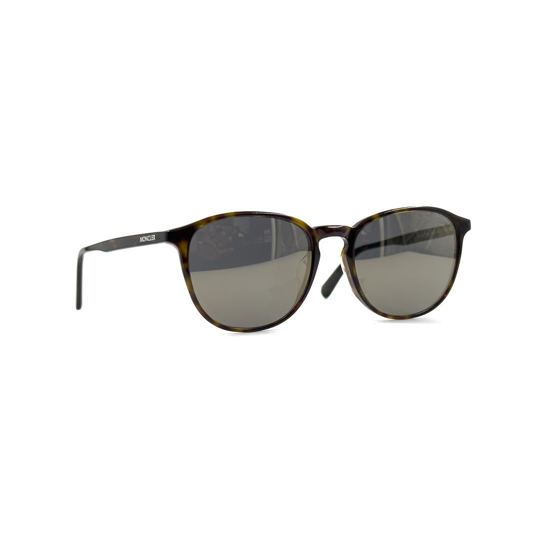 Moncler Round Brown Sunglasses ML0190F56Q54