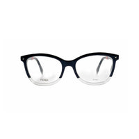 Fendi Square Black Eyeglasses FD02347ZJ52
