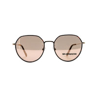 Bally Round Brown Sunglasses BY0078D56U56