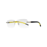 9.81 Square Silver Eyeglasses NE50006U01757