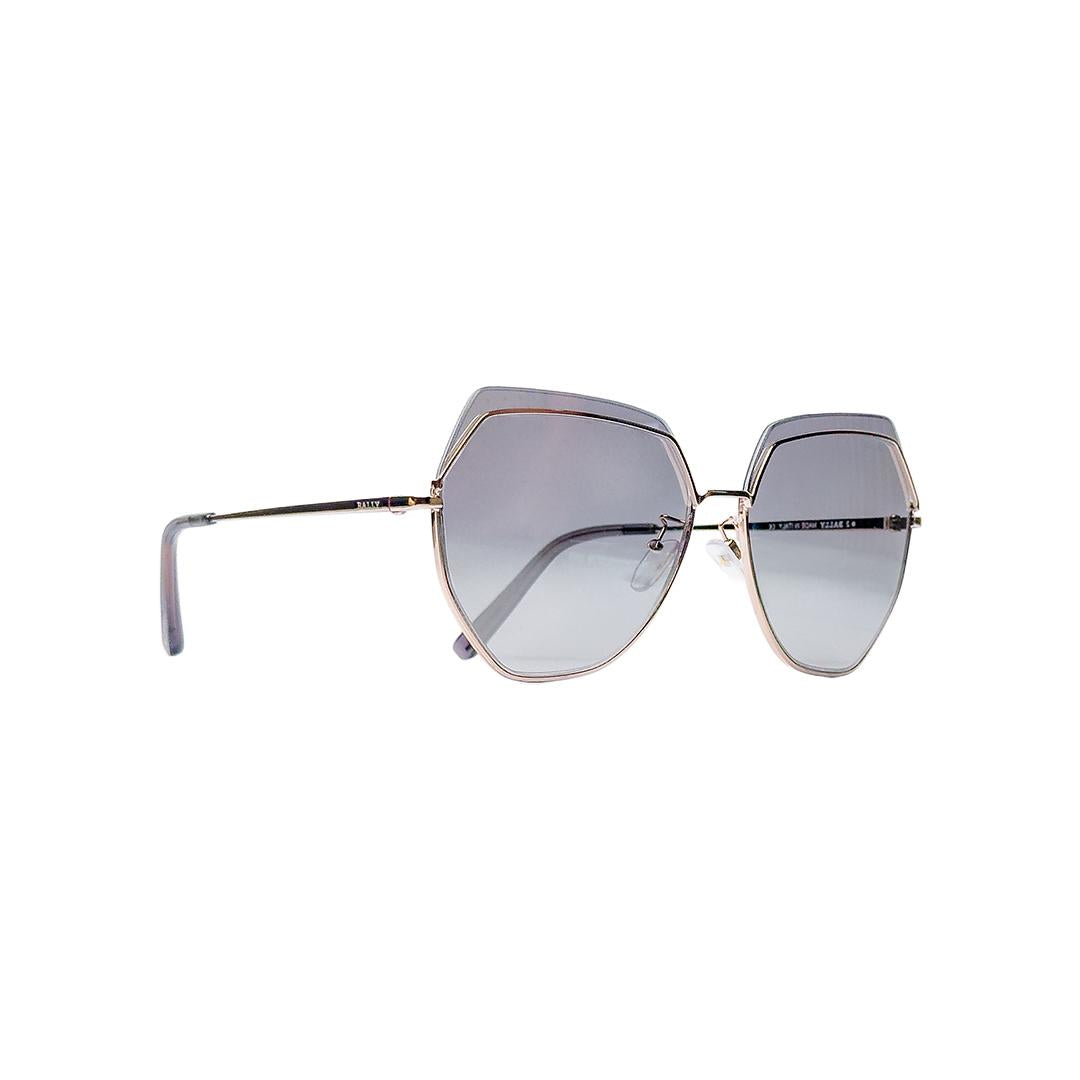 Bally Irregular Clear Sunglasses BY0076D28C61