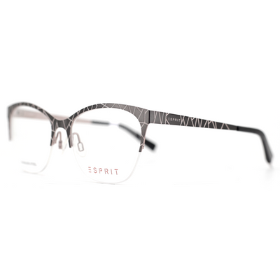 Esprit Women's Black Metal Cat Eye Eyeglasses ET17510/538 - Vision Express Optical Philippines