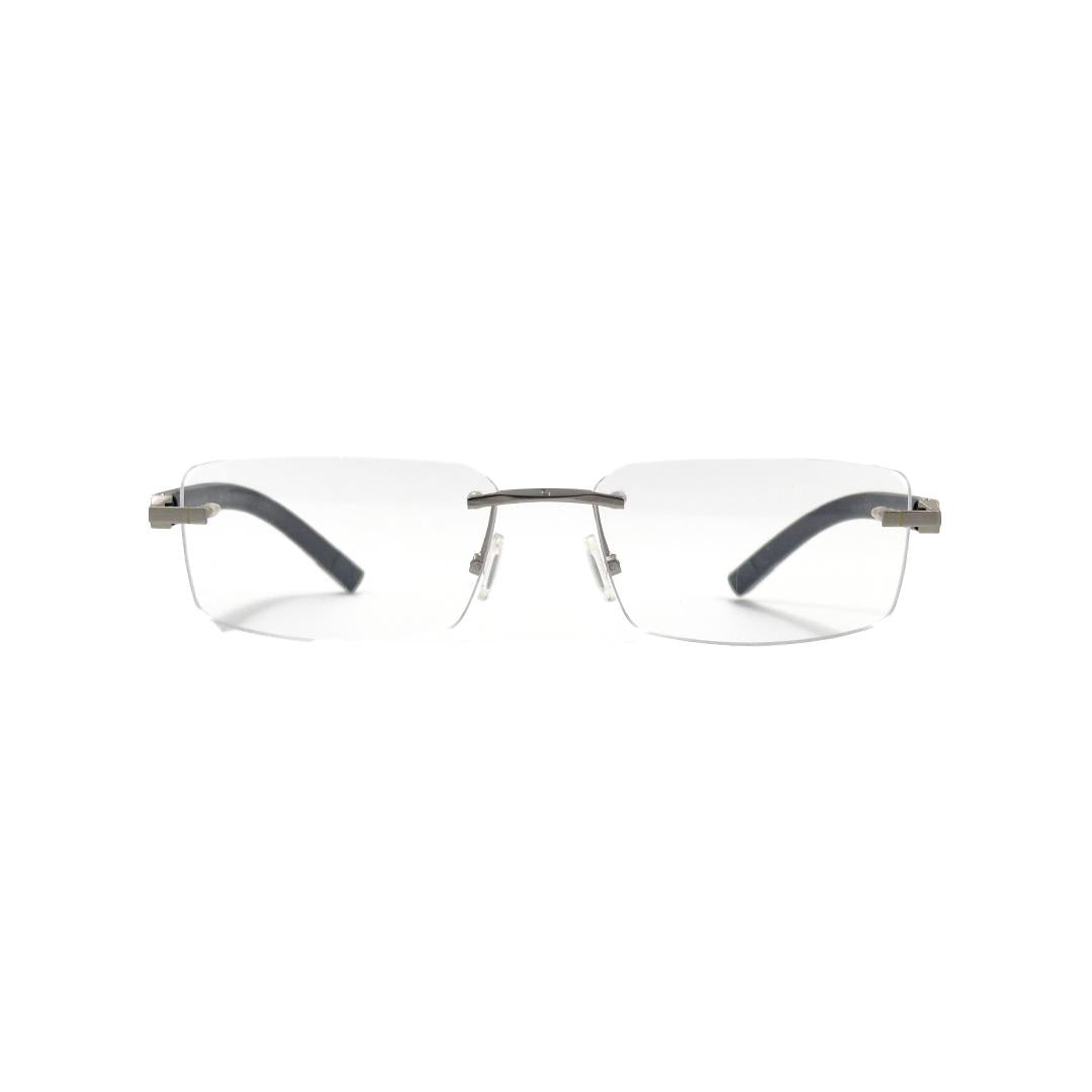 9.81 Rectangle Silver Eyeglasses NE500012U01958