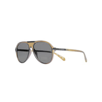Guess Aviator Brown Sunglasses GU023797N57